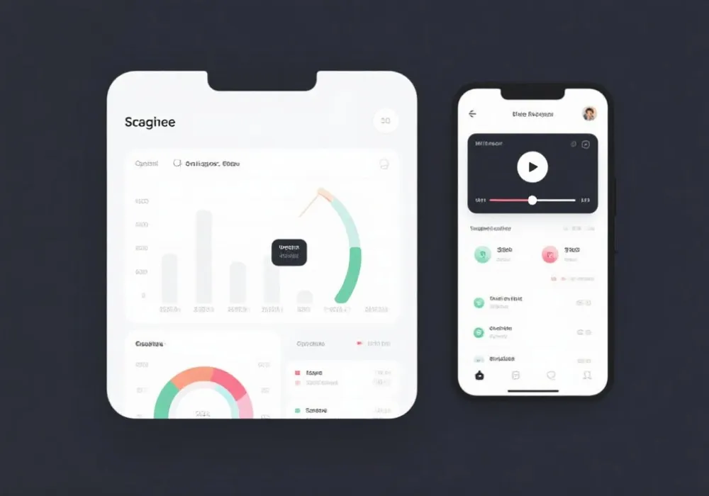 移动端自适应界面预览